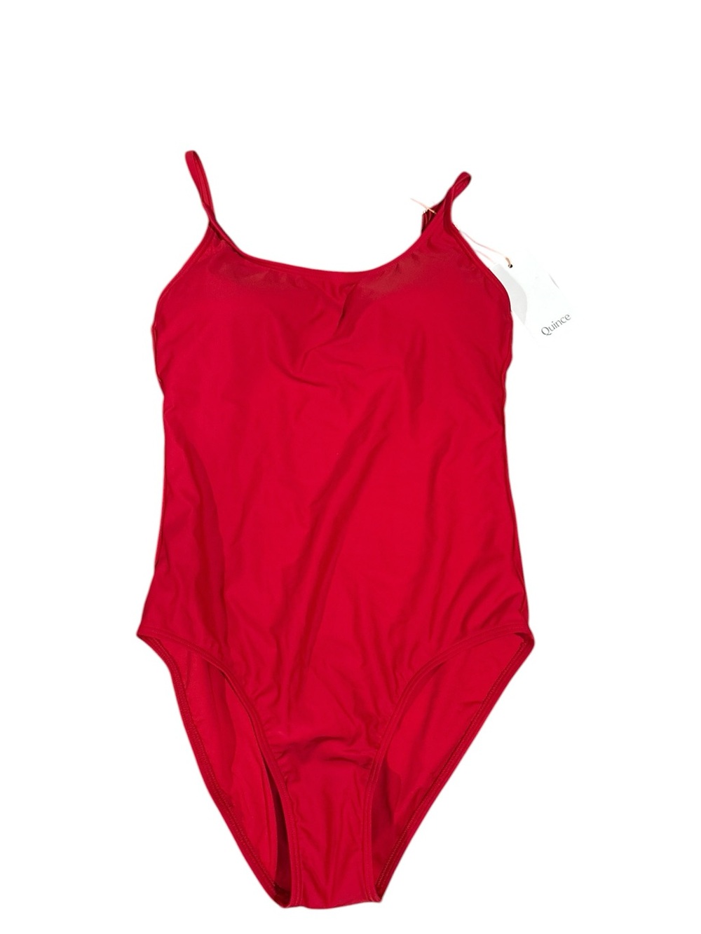 Quince Red One-Piece Swimsuit sz S NWR